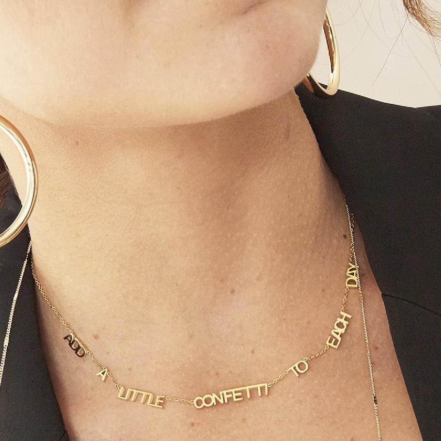 Necklace Add A Little Confetti To Each Day Picture4